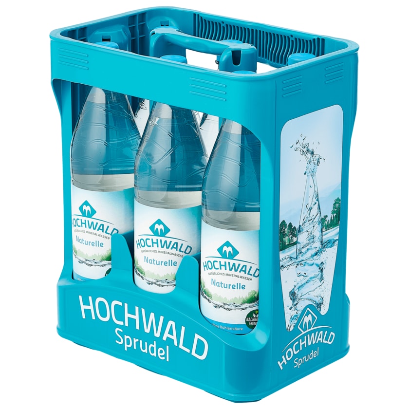 Hochwald Sprudel Mineralwasser Naturelle 6x1,2l
